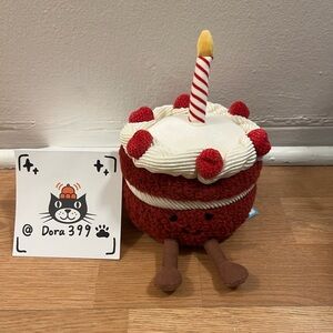 Jellycat Authentic Amuseables Cheri Cake – New with Tag